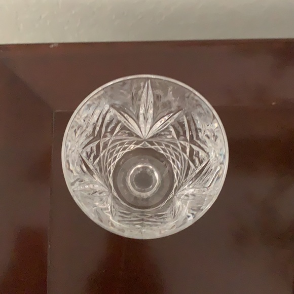 Center piece crystal small vase - Picture 4 of 5